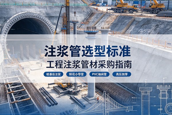 民和注浆管选型标准