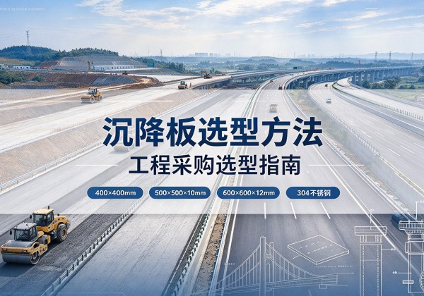民和沉降板选择方法
